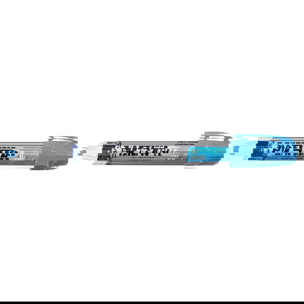 Liquid paint marker for oily surface marking